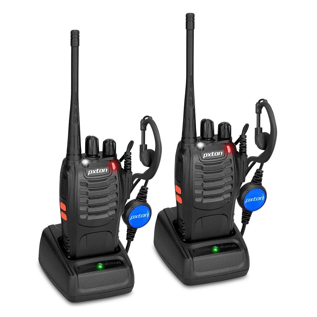 KEHIPI KEHIPI PX-8S-01 two-way radio upgraded headset 2 pack — product photo
