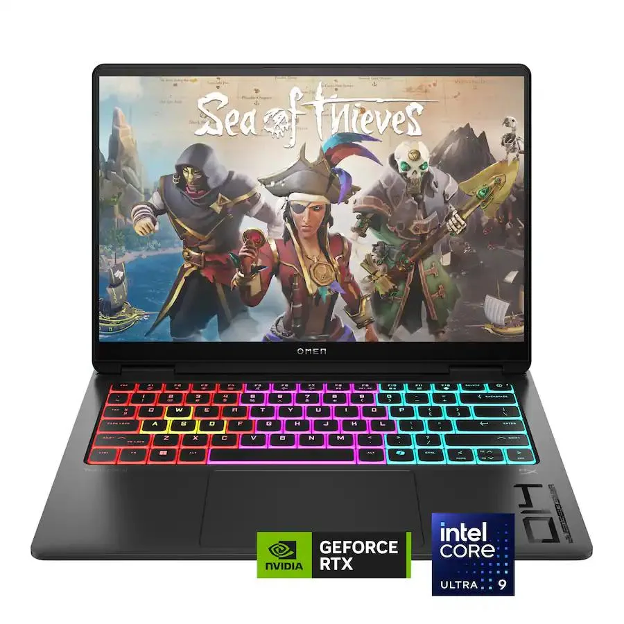 HP HP OMEN Transcend 14 120Hz 3K OLED gaming laptop Shadow Black — product photo