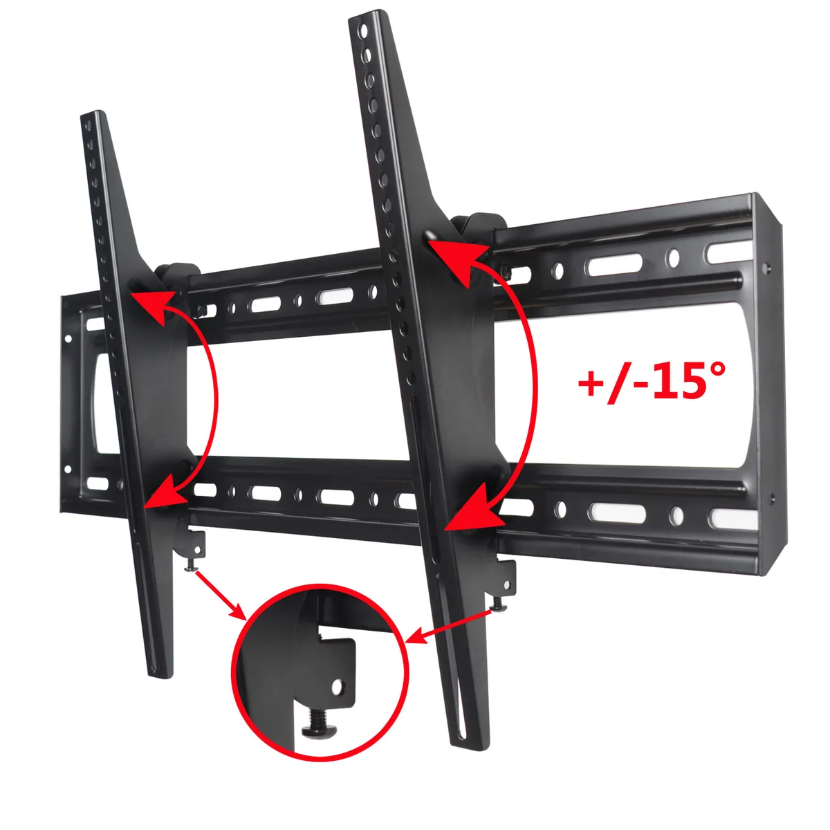 VideoSecu VideoSecu MP804B-A3 Tilt TV Mount 60-85" 220lbs VESA 800x400 — product photo