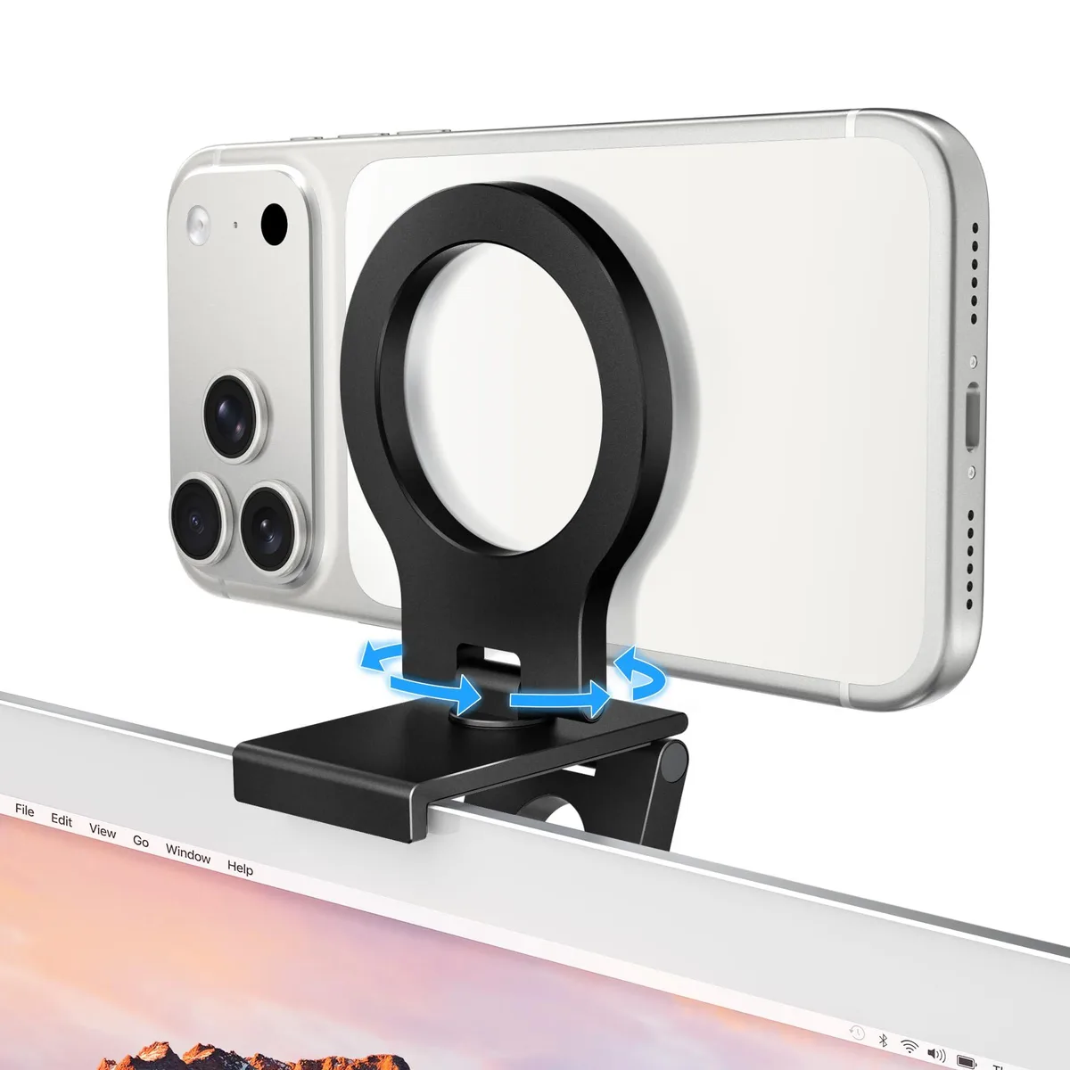  Itramax 360° Continuity Camera iPhone Webcam Mount — product photo