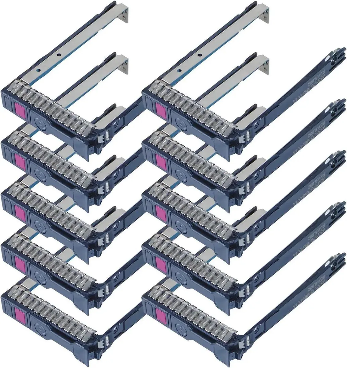 SMUGDESK SMUGDESK 10Pack 2.5" NVMe SSD Tray Caddy 727695001 for HP ProLiant Gen10 — product photo
