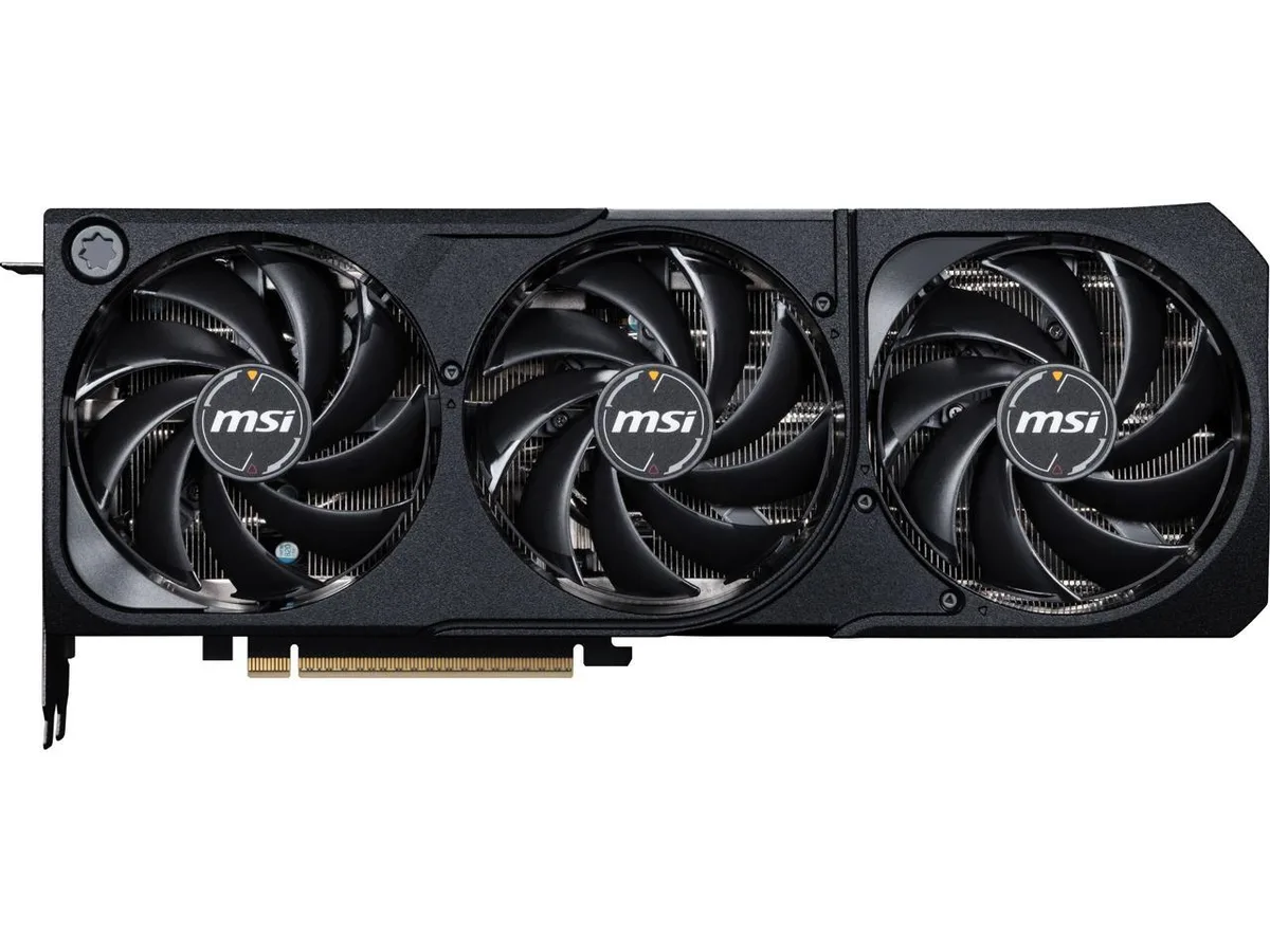 MSI MSI RTX 5070 TI 16G SHADOW 3X OC graphics card — product photo