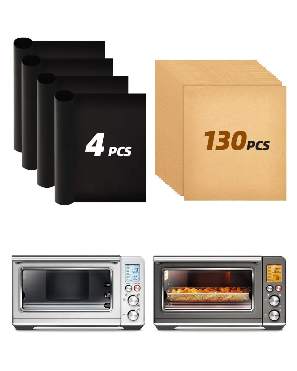  MMH Baking Paper Liners &amp; Teflon Mats 134pcs Breville BOV860 — product photo