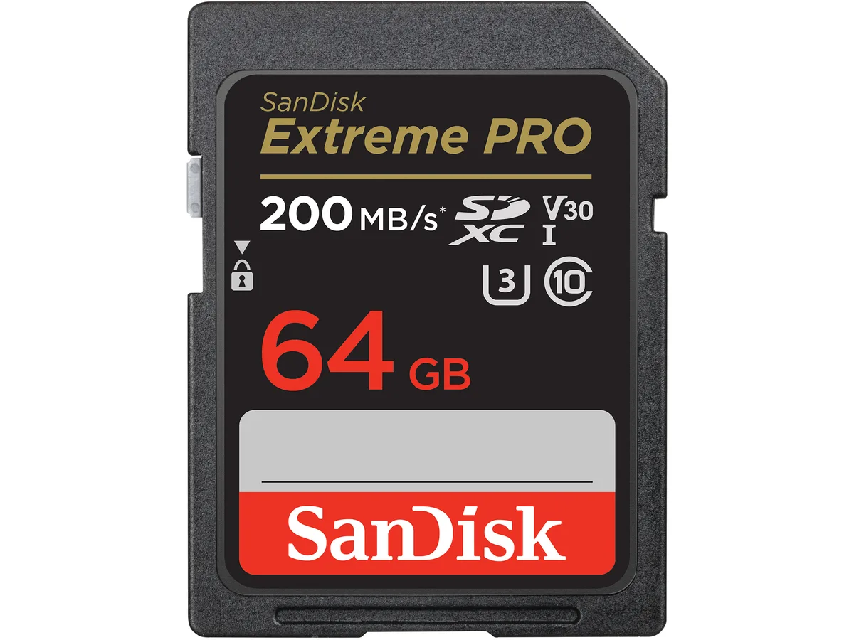 SanDisk SanDisk Extreme Pro 64GB SDXC UHS-I U3 V30 Class 10 SDSDXXU-064G-GN4IN — product photo