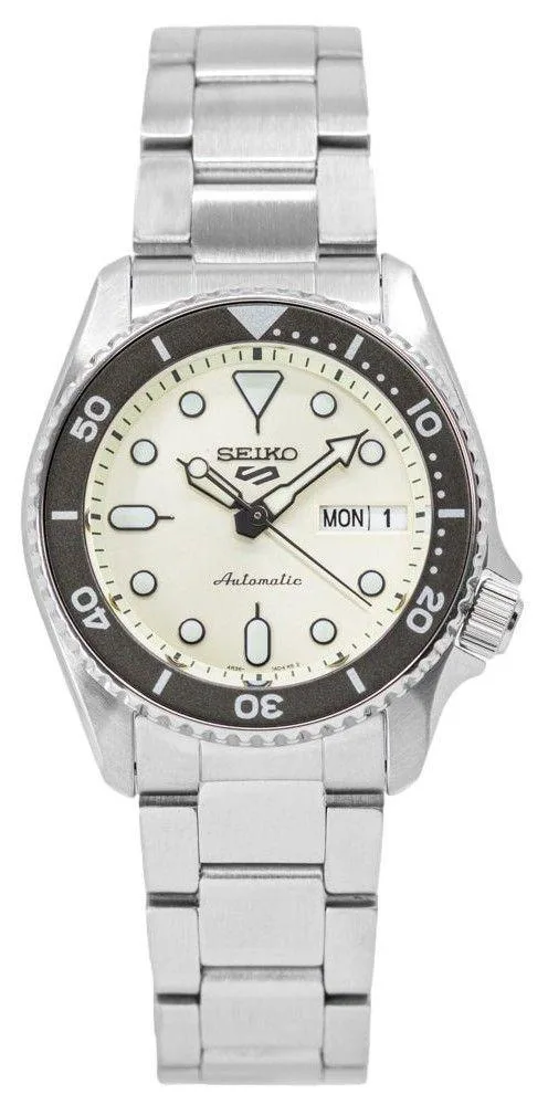 Seiko Seiko 5 Sports SKX Style Midi Mono Automatic SRPK31K1 38mm Champagne Dial 100m Watch — product photo