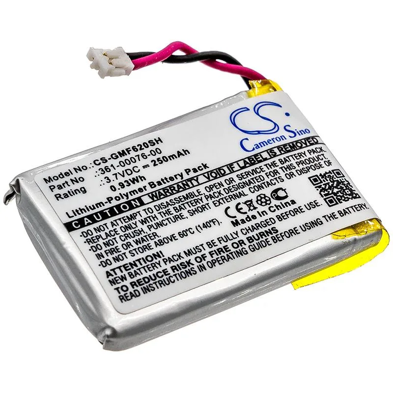Small rectangular replacement battery for Forerunner 620