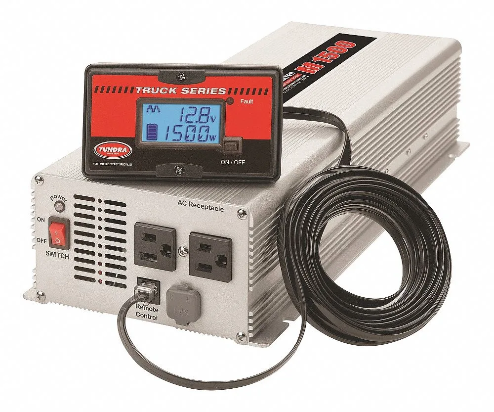 Tundra Tundra M1500 Modified Sine Wave Inverter 1500 W 3000 W Peak — product photo