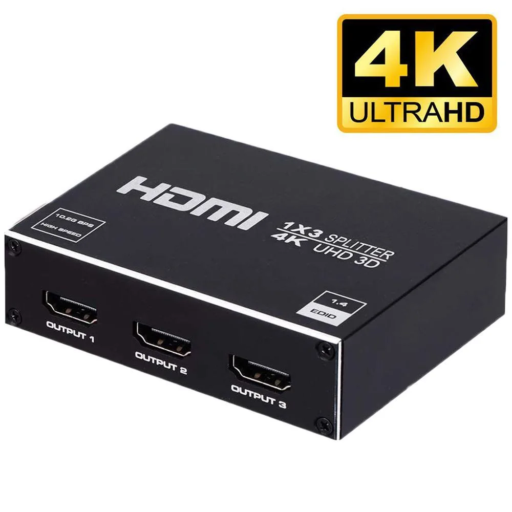 WRIARICH WRIARICH OZF14A 1x3 HDMI Splitter 4K 30Hz — product photo