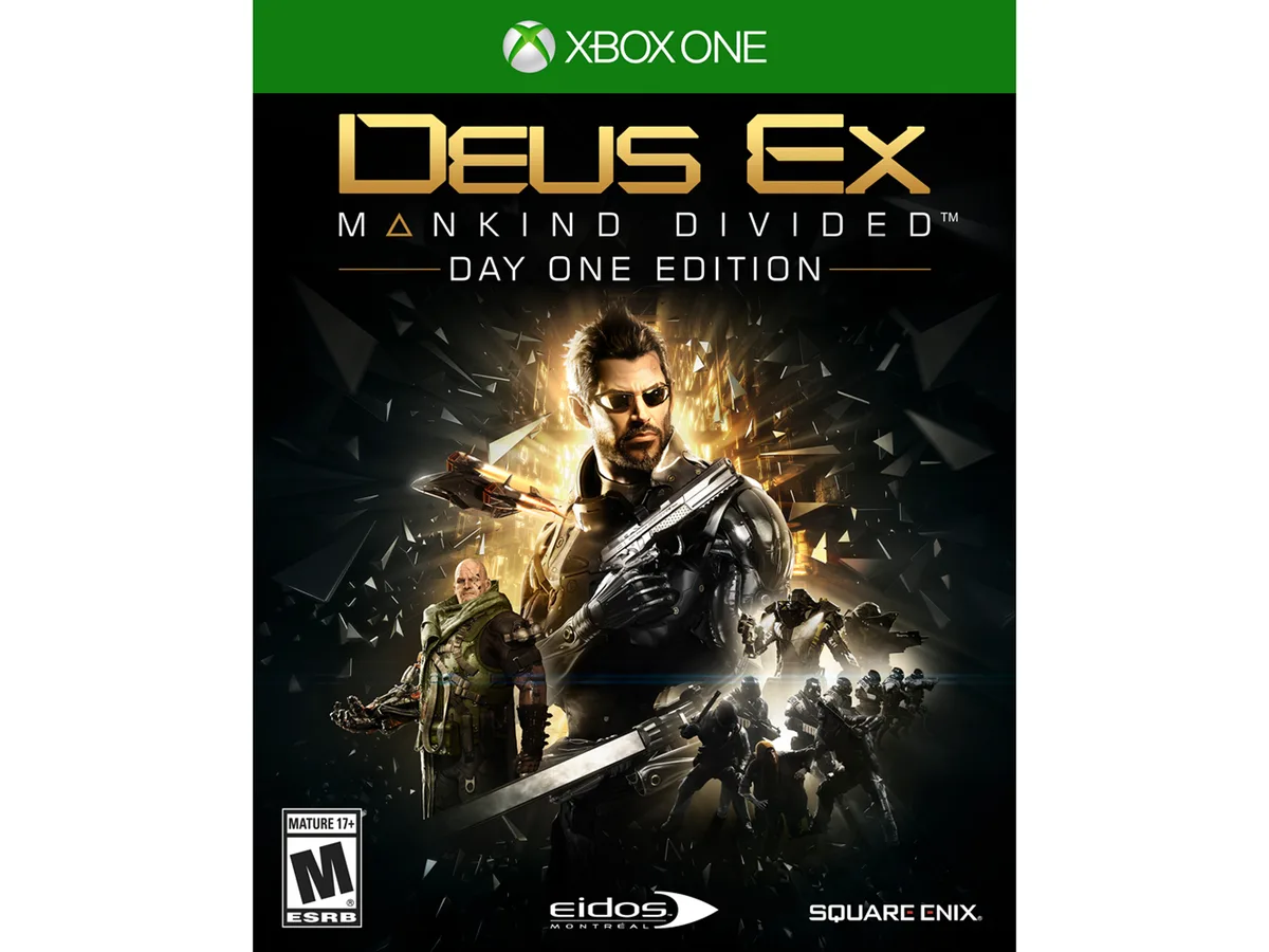 SQUARE ENIX USA SQUARE ENIX USA Deus Ex: Mankind Divided xbox one video game — product photo