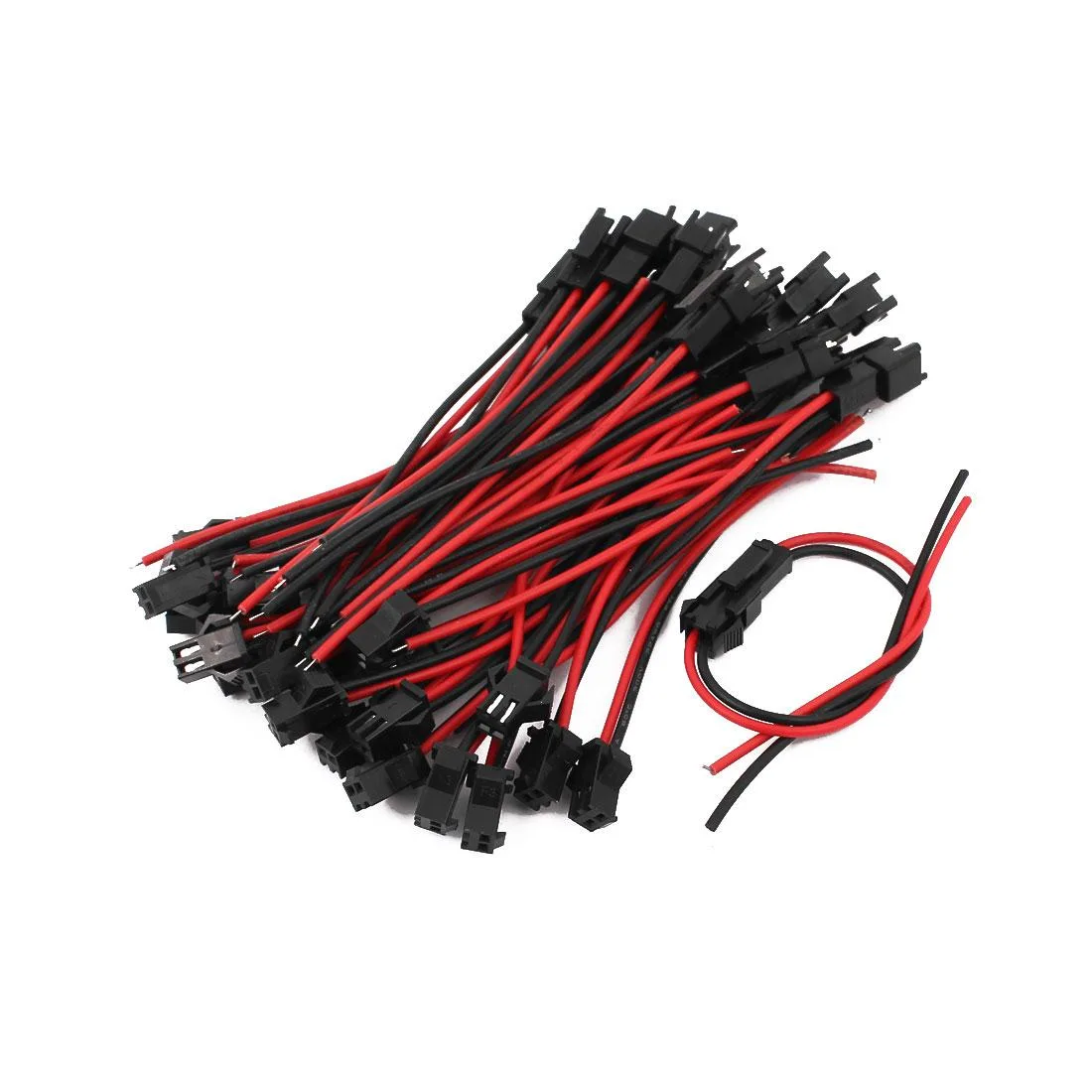 Unique-Bargains Unique-Bargains 20 Pairs SM2P 10cm Male Female Connector — product photo