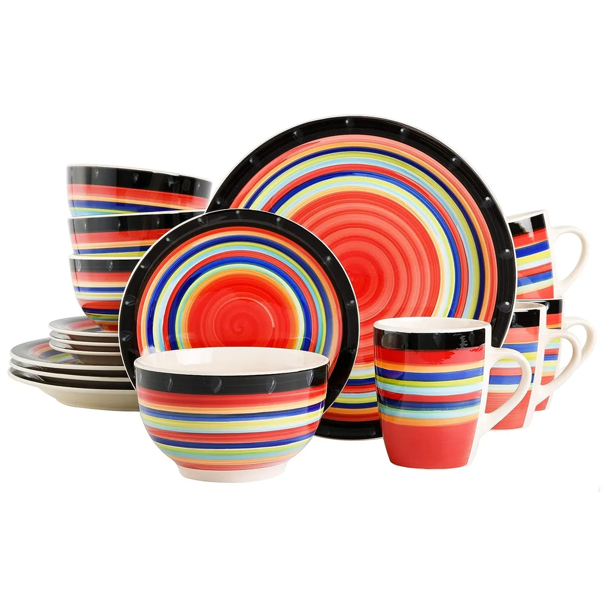 Gibson Home Gibson Home Casa Stellar 16-piece dinnerware set — product photo