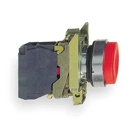 Schneider Electric Schneider Electric XB4BL42 22 mm extended push button 1NC red IP69K — product photo