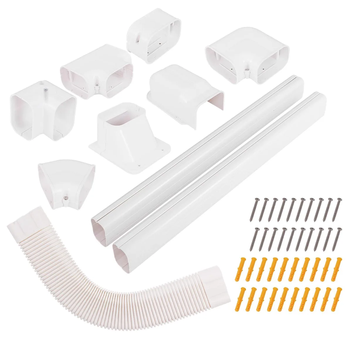 NShi NShi AR-0001-33 4" 10FT Mini Split Line Set Cover tubing — product photo
