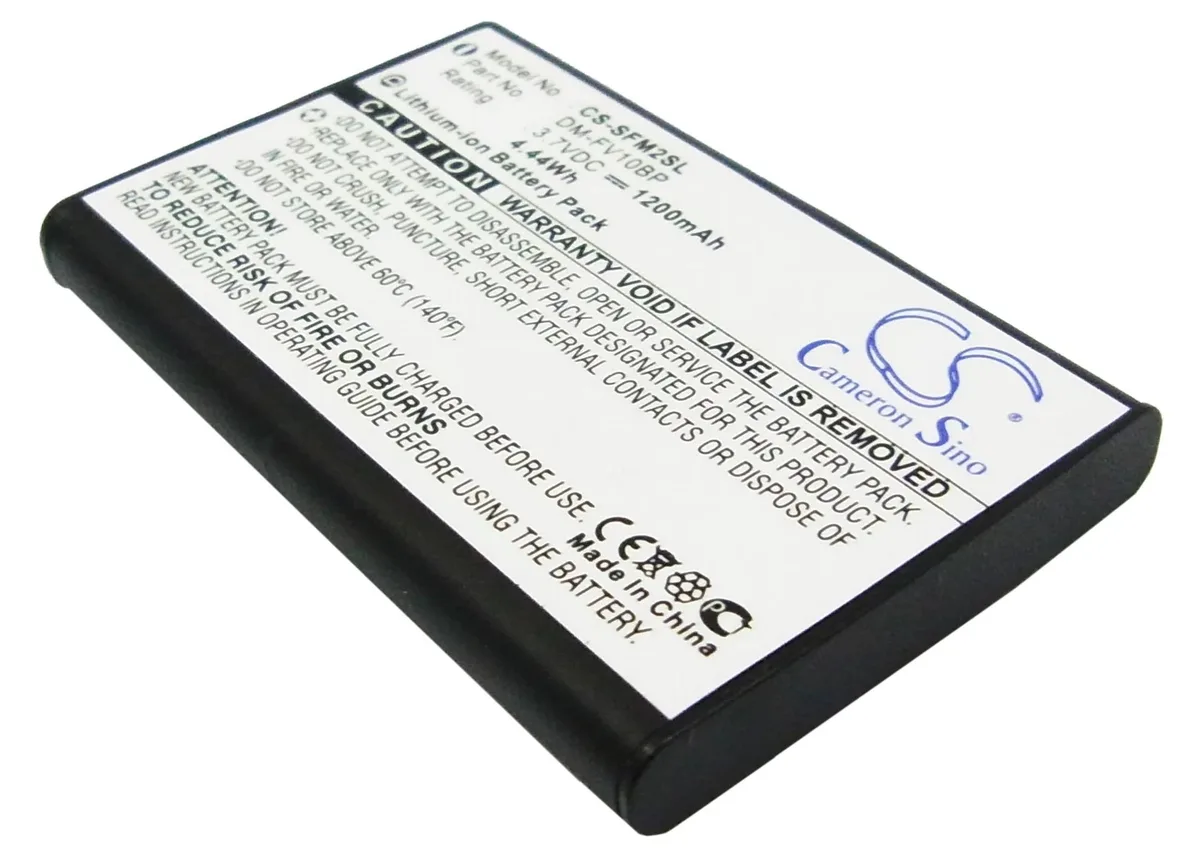 Rectangular black replacement battery pack, new condition