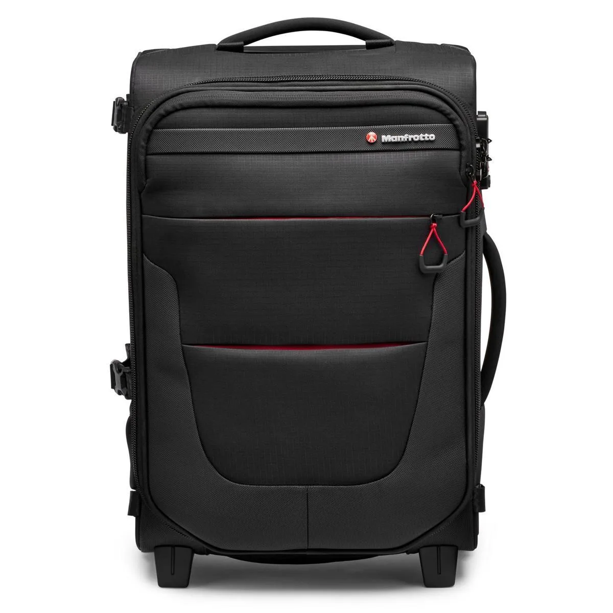 Manfrotto Pro Light Reloader Switch-55 camera roller bag with retractable handle and wheels