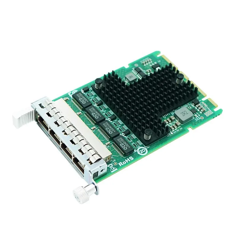 LR-LINK LR-LINK LRES3023PF-OCP OCP 3.0 1Gbps 4-port RJ45 network card — product photo