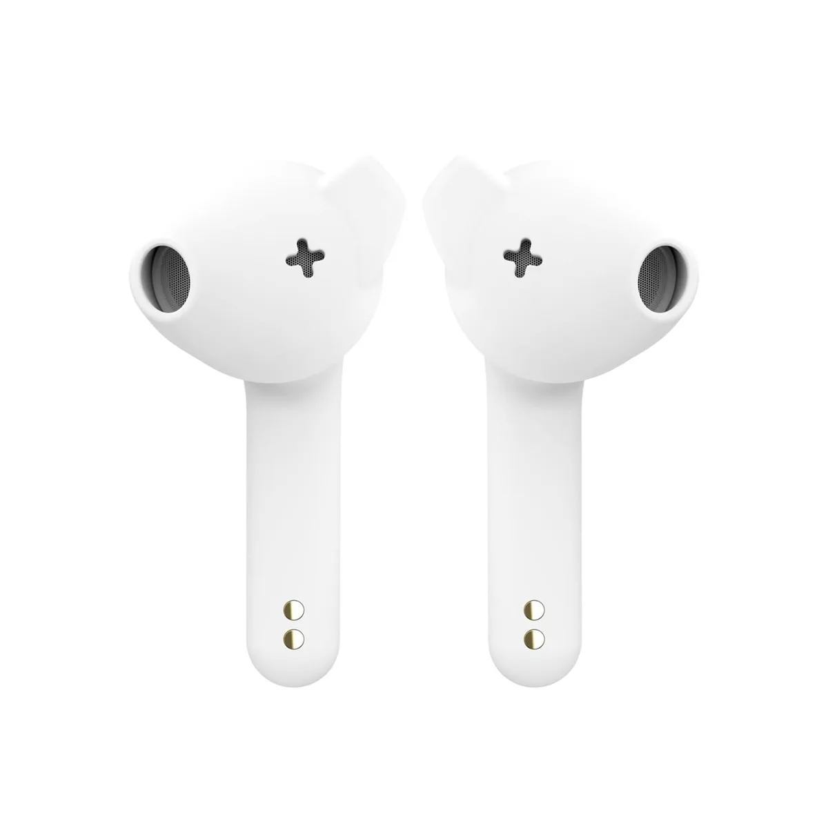 No Sew No Sew True Basic II Wireless Earbuds White Bluetooth 6.0 22H 13mm — product photo