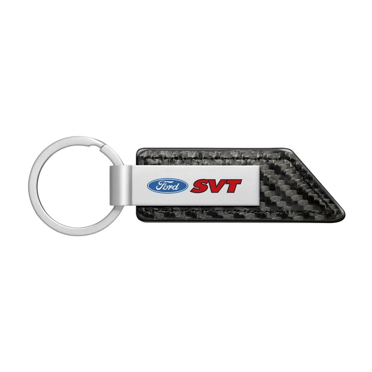 iPick Image, LLC iPick Image, LLC Ford SVT Carbon Fiber Texture Black PU Leather Strap Key Chain — product photo
