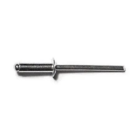 MIDWEST FASTENER CORP MIDWEST FASTENER CORP 51089 Blind Rivet Dome Head 5/32 in Dia 3/8 in L Steel hardware — product photo