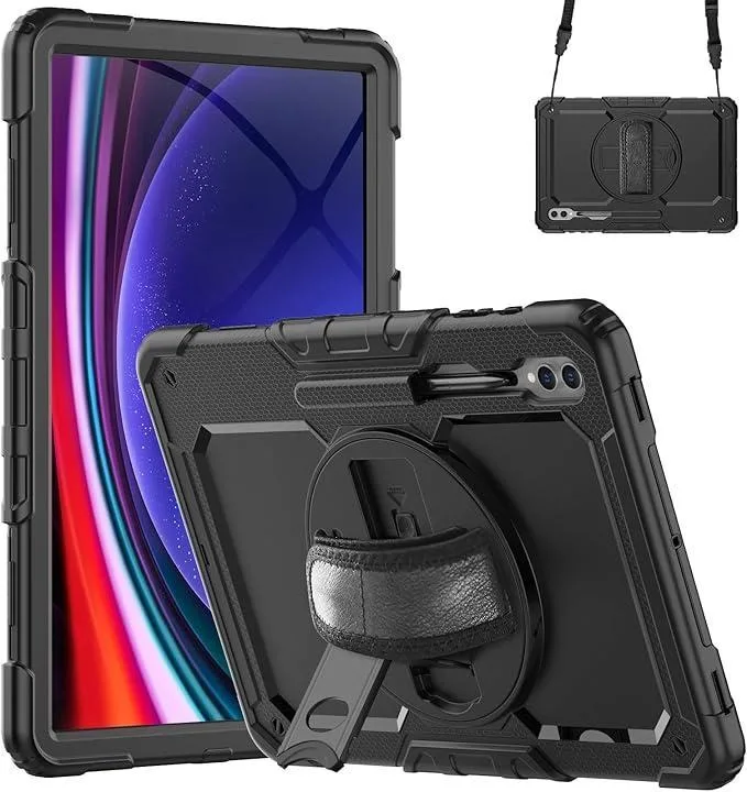 Timoom Timoom Heavy Duty Case 14.6" 360° Stand Shoulder Strap Black — product photo