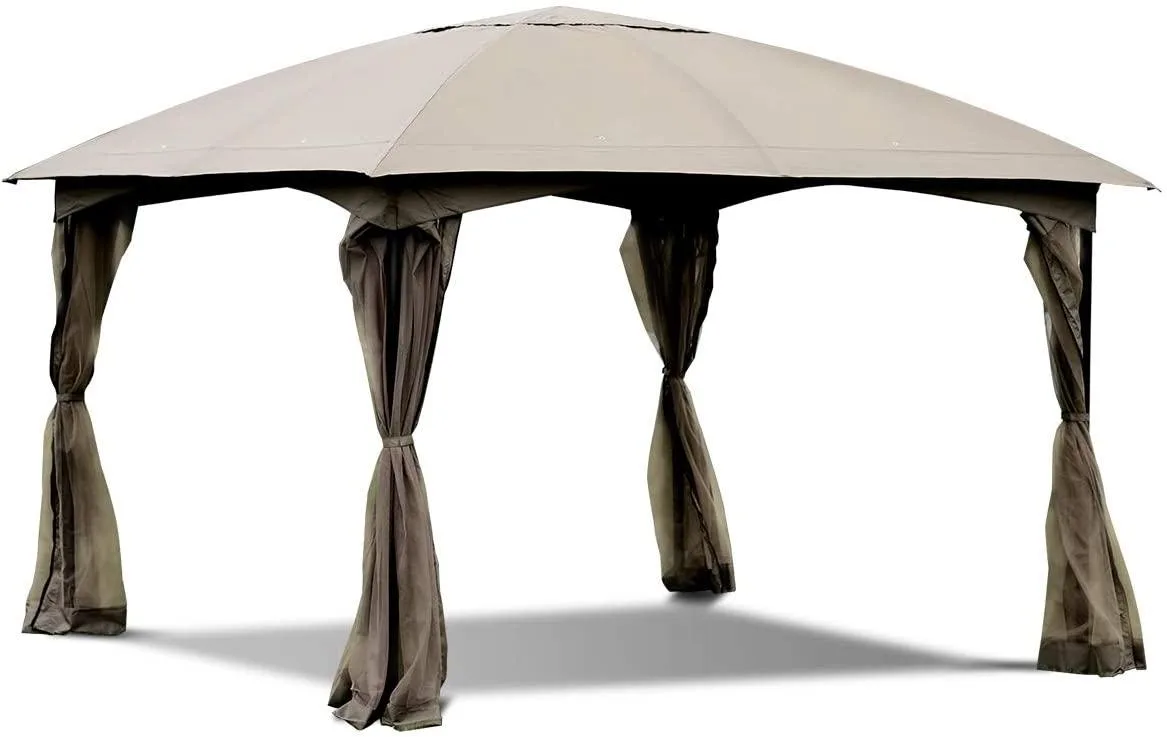 SlickBlue SlickBlue 11.5 x 11.5 ft Fully Enclosed Gazebo with 4 Removable Walls — product photo
