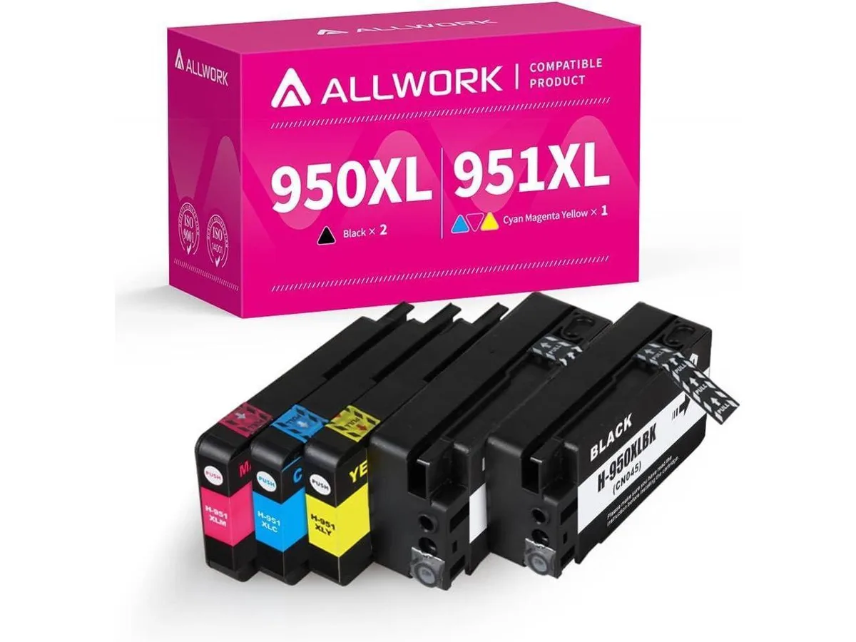 V4ink V4ink 950XL 951XL compatible ink cartridge 5-pack 2KCMY — product photo