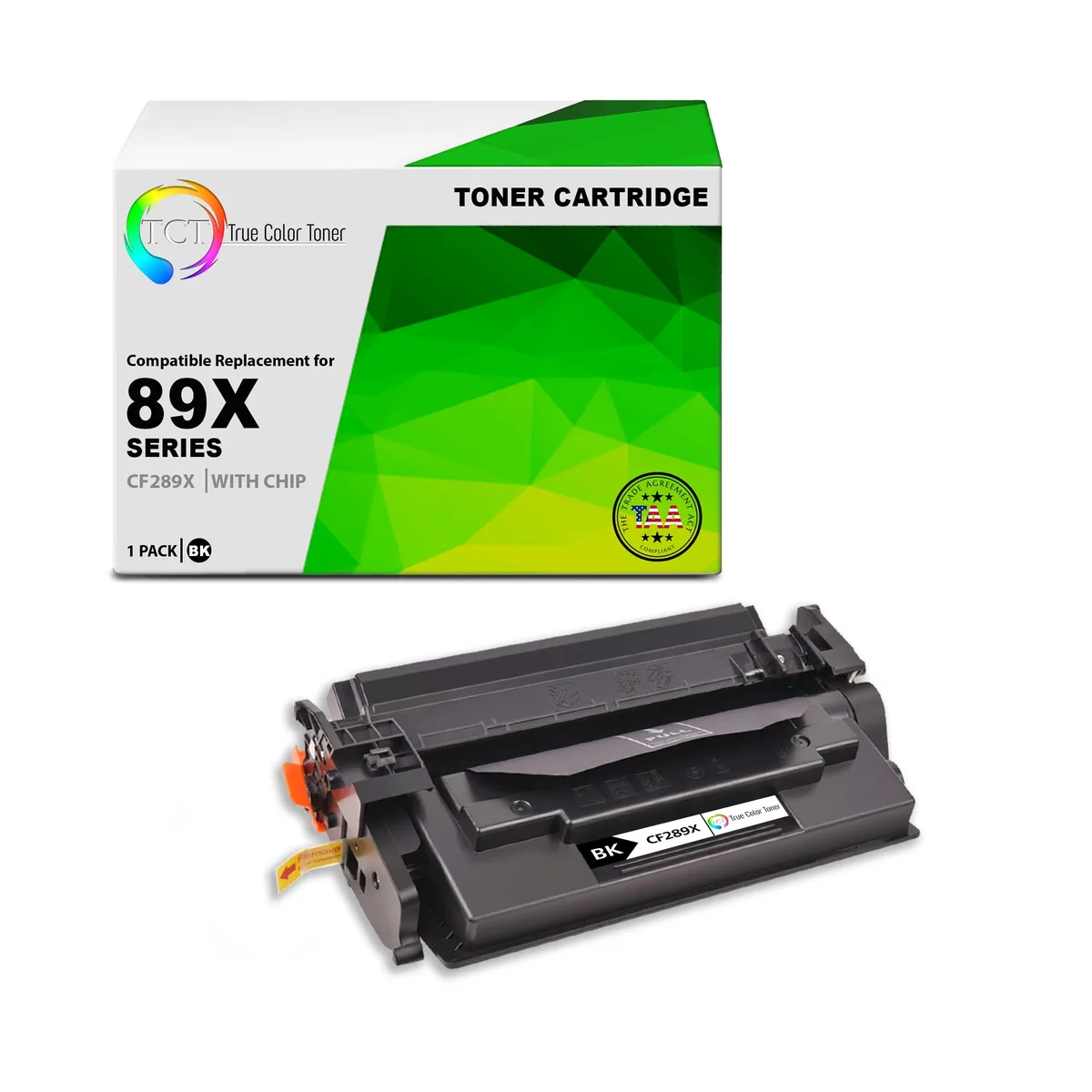 True Color Toner True Color Toner CF289X High Yield Black Toner Cartridge 10000 Pages — product photo