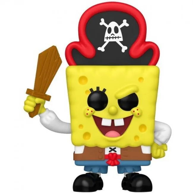 Funko Funko 83590 POP! Movies SpongeBob SquarePants Pirate Vinyl Action Figure — product photo