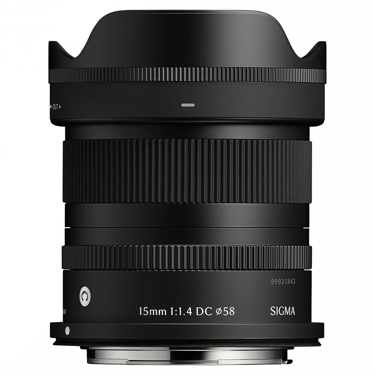 SIGMA SIGMA 15mm f/1.4 DC Contemporary Canon RF camera lens — product photo