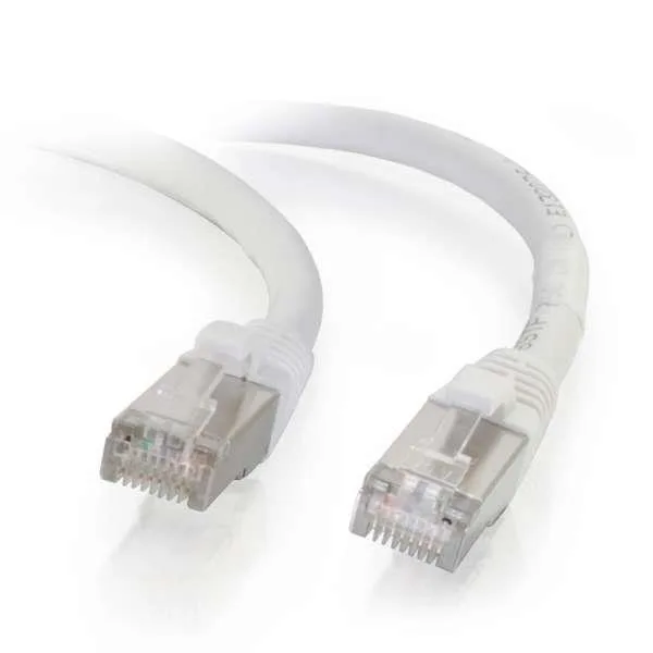 Cables To Go Cables To Go 00916 Cat6 shielded network ethernet cable 3 ft white — product photo