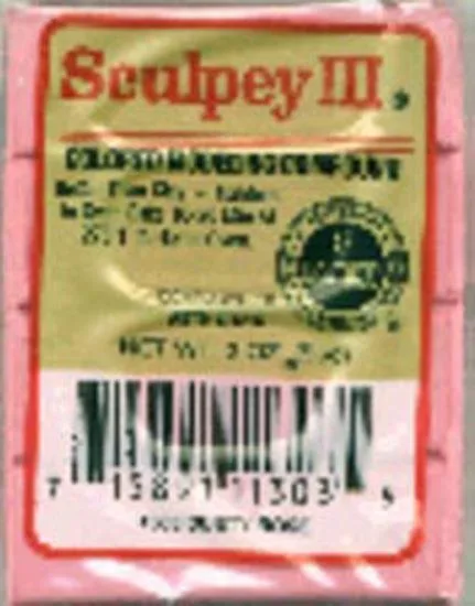 POLYFORM POLYFORM Sculpey III Polymer Clay 2oz Dusty Rose 56g — product photo