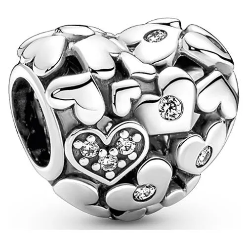 PANDORA PANDORA Sparkling Openwork Heart Charm bracelet — product photo