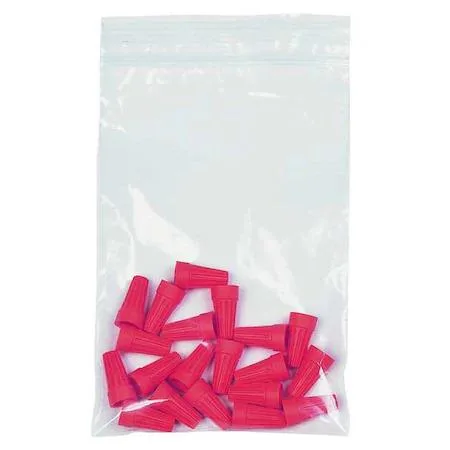 Zoro Select Zoro Select 5CNE3 Reclosable Bag, Zip Seal, 6 x 3 in, 2 mil, 1000 Pack — product photo