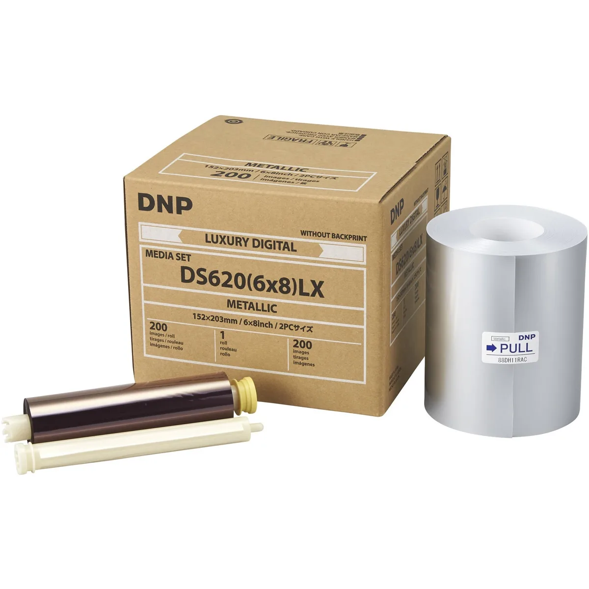 DNP IMS America Corporation DNP IMS America Corporation DS620A Luxury Media 6x8" Metallic Roll 200 prints — product photo