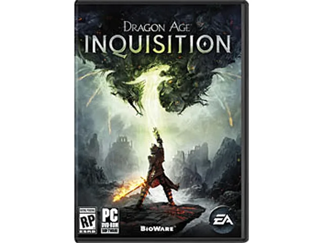 Standard PC DVD game case with Dragon Age Inquisition cover art