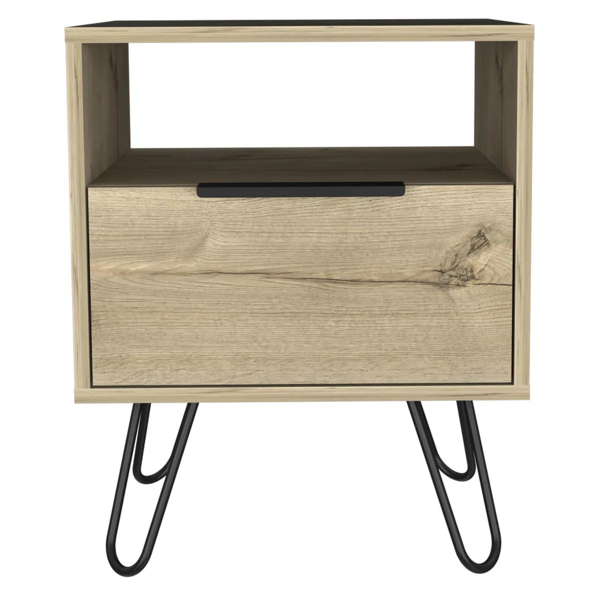 FM FURNITURE FM FURNITURE Vienna Nightstand 22.2"H Oak Bedroom Set — product photo