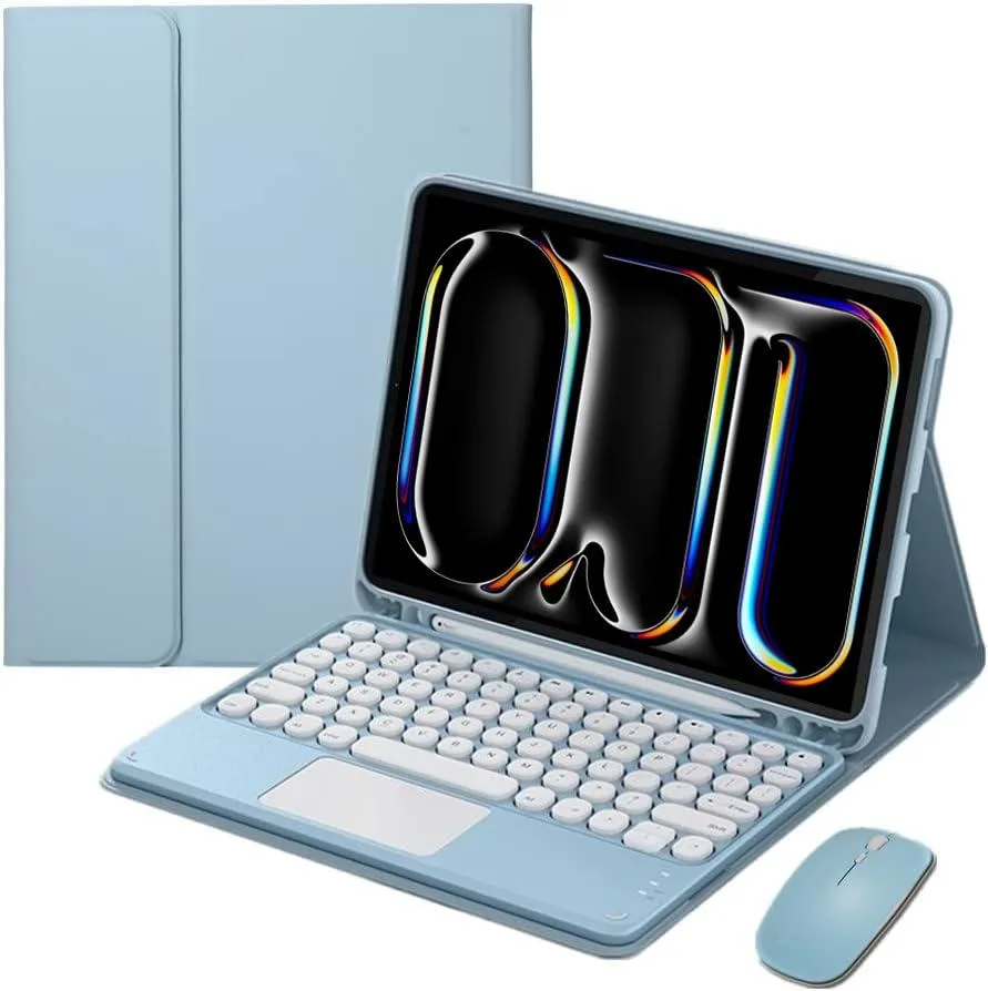 Timoom Timoom Keyboard Case with Mouse for iPad Pro 11" M4 2024 Blue — product photo