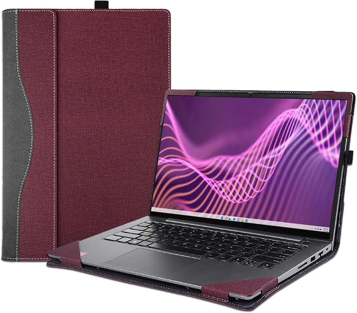 BONAEVER BONAEVER Laptop Case Cover 13.3 inch Dell Latitude 5340 5330 5320 3320 3330 Coffee — product photo