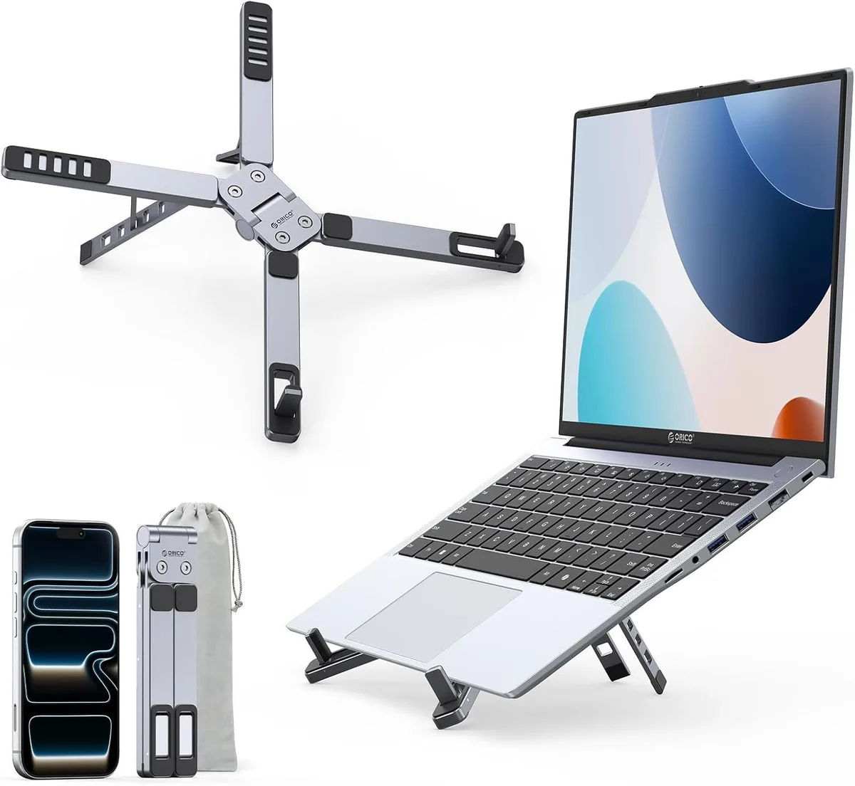 Orico Orico PN1 Laptop Stand Gray 17 — product photo