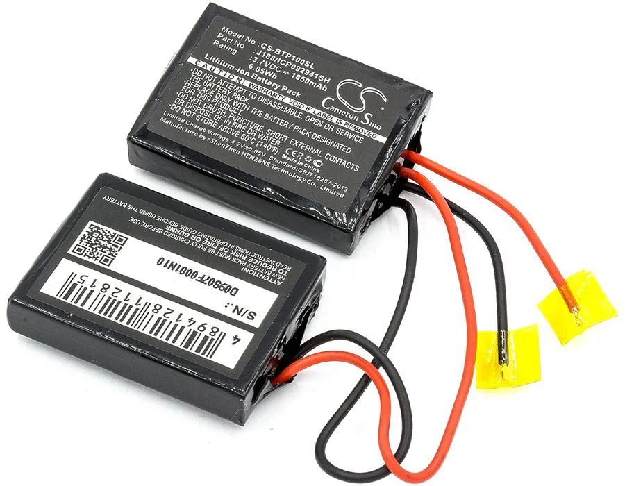  Cameron Sino Battery for Beats Pill 1.0 J188/ICP092941SH 1850mAh 6.85Wh — product photo