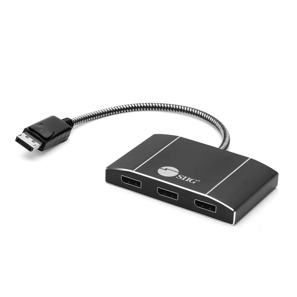 SIIG, Inc SIIG, Inc 3-Port DisplayPort MST Hub 4K 30Hz 2 in 1 Accessory — product photo