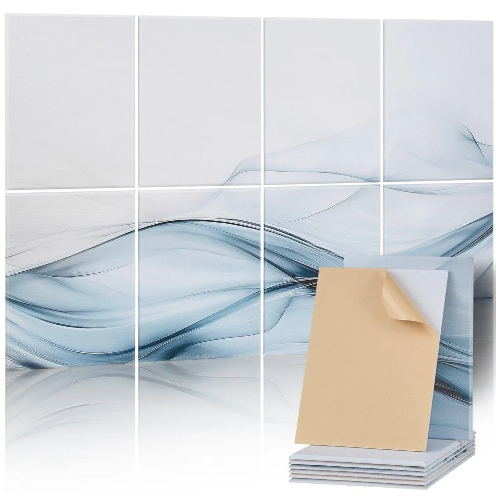 VEVOR VEVOR 8 Pack Acoustic Panels 47.24 x 23.62 x .4 inch Light Silk — product photo