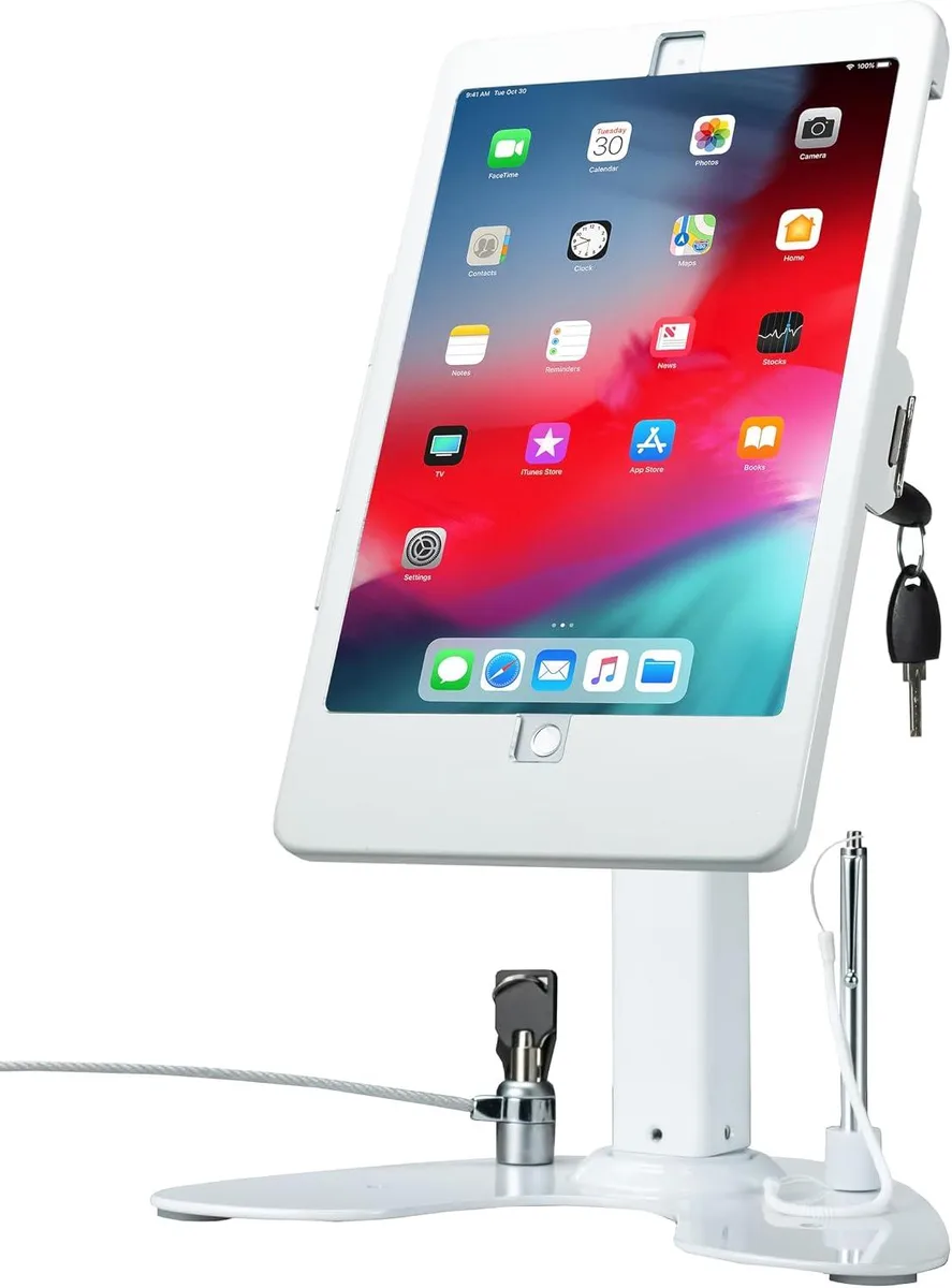 MCHOSE MCHOSE Tablet Stand 10.2/10.5 White 78in Cable 360 Swivel — product photo