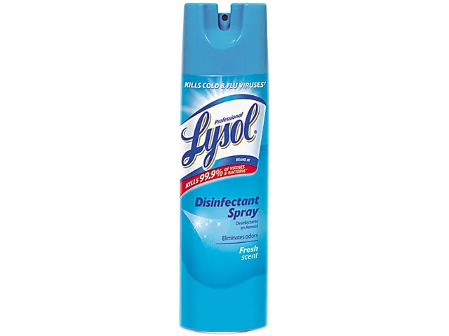 Reckitt Benckiser Reckitt Benckiser 04675EA Disinfectant Spray Fresh 19 oz Aerosol Can Cleaning — product photo