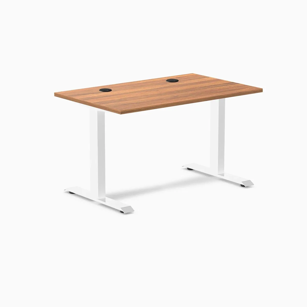 Desky Desky Zero Fixed Height Desk Prime Oak White 47.2 x 29.5 in — product photo