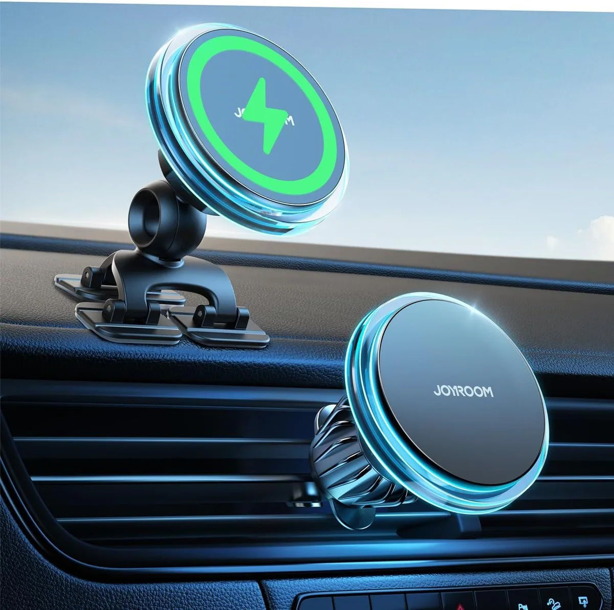 RUOCLRIS RUOCLRIS 15W MagSafe Car Mount Charger 2024 — product photo