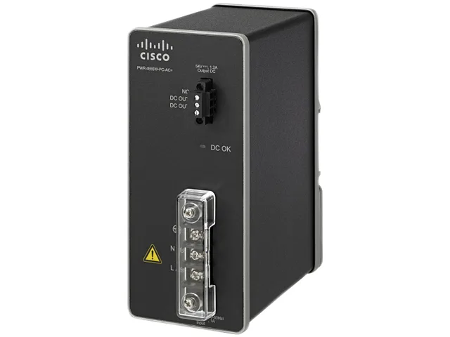 Cisco Systems, Inc. Cisco Systems, Inc. PWR-IE65W-PC-AC= 65 W AC-DC PoE power module — product photo