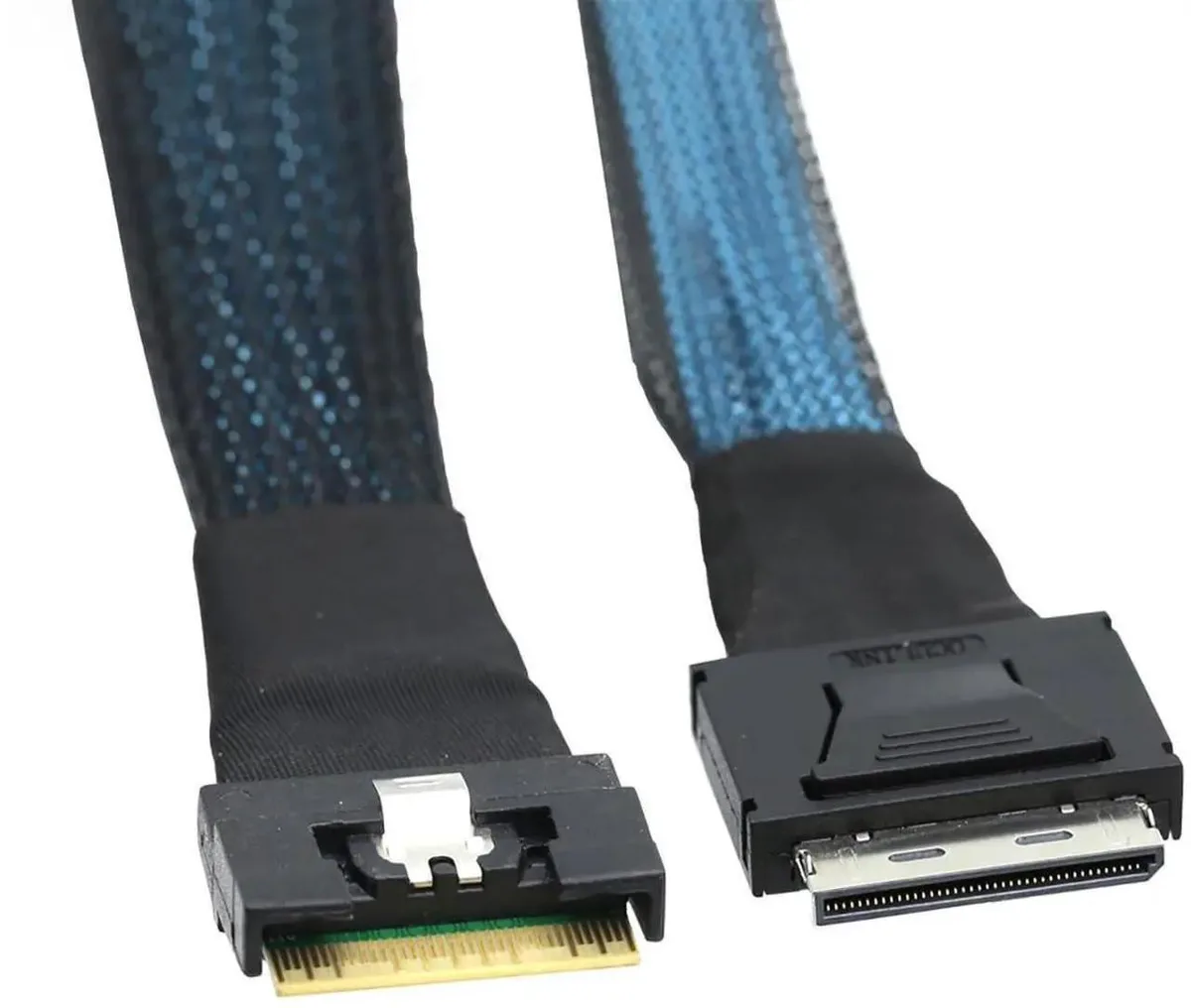 SMUGDESK SMUGDESK SlimSAS SFF8654 8i to OCuLink SFF8611 8i Internal Server Cable 1M — product photo