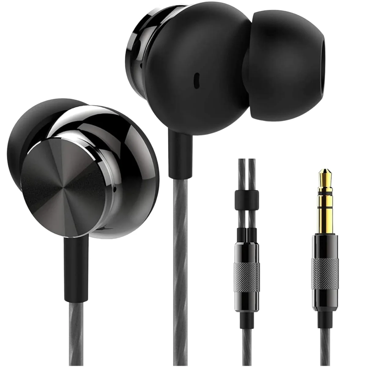 Betron BS10 Black 12mm 3.5mm 1.2m 16g — product photo