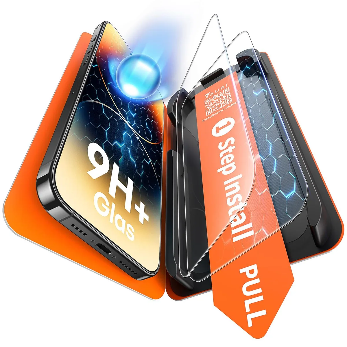  Motorola iPhone 14 Pro Max Tempered Glass Screen Protector 2 Pack — product photo